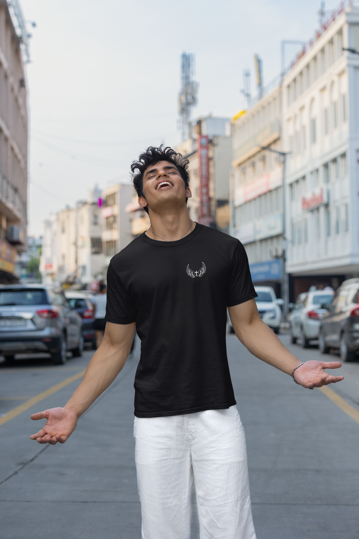 Let There Be Light Genesis 1:3 tee