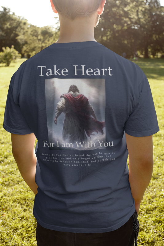 Take Heart John 3:16 tee
