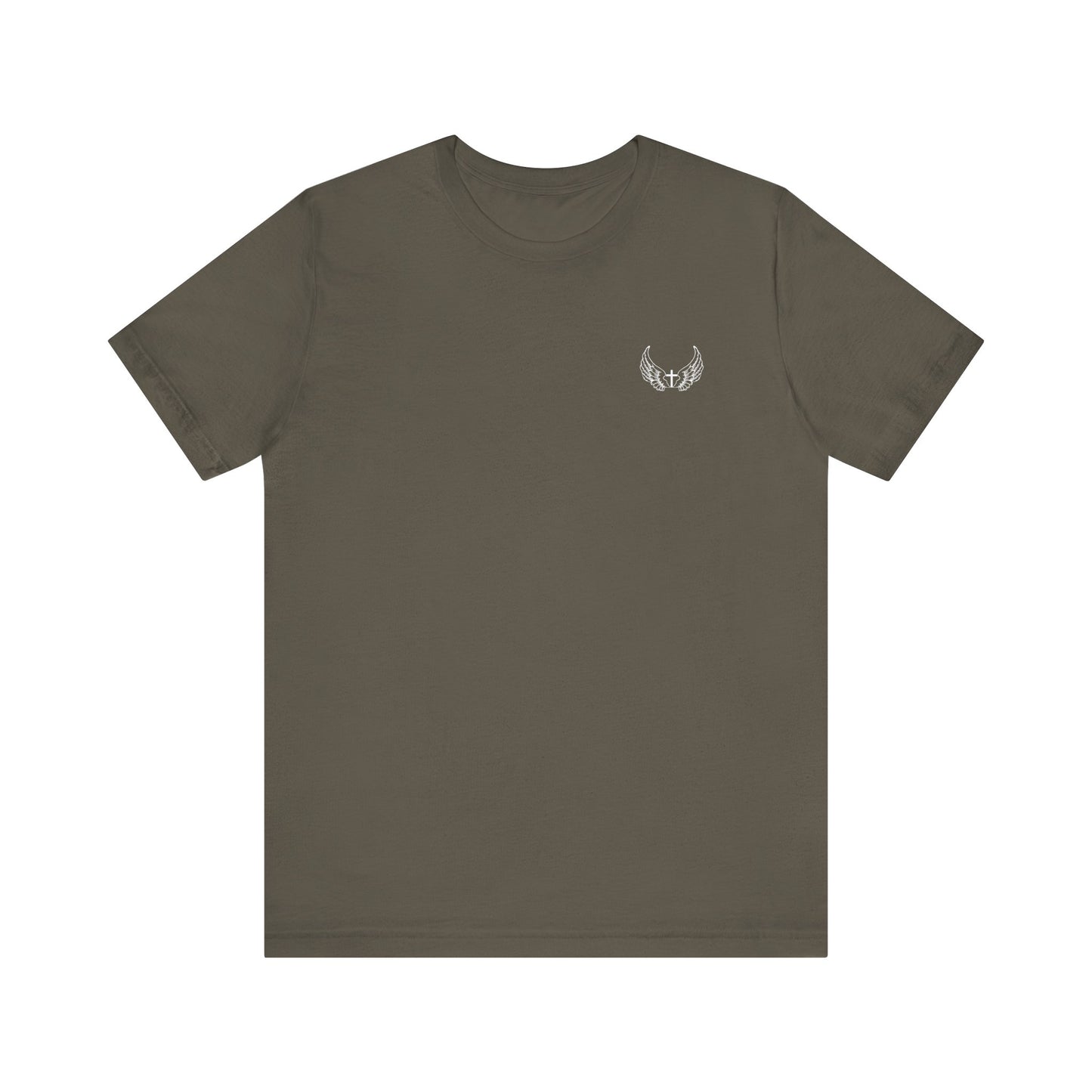 Let There Be Light Genesis 1:3 t-shirt featuring a radiant light burst design—modern Christian apparel for men and women. This Bible verse shirt blends faith and fashion, perfect for those seeking trendy Christian clothing, Bible verse encouragement, and bold Christian clothes that inspire.